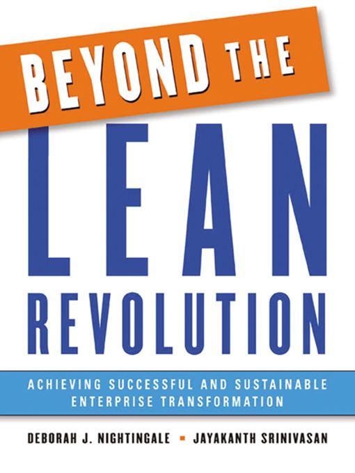 Title details for Beyond the Lean Revolution by Deborah Nightingale - Available